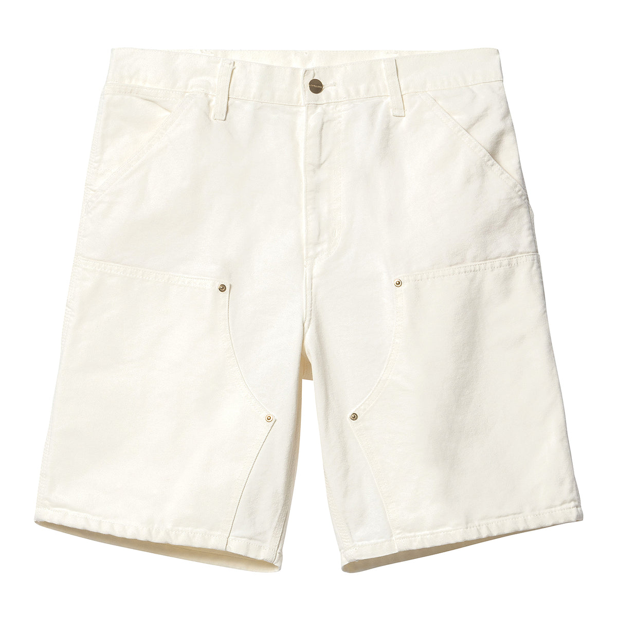 CARHARTT WIP - DOUBLE KNEE SHORT WAX STONE WASHED – Rufus Macba