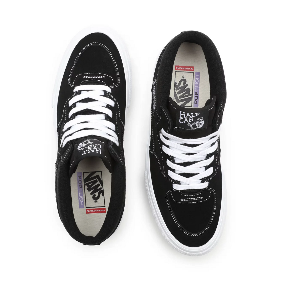 VANS PRO - HALF CAB BLACK / WHITE – Rufus Macba