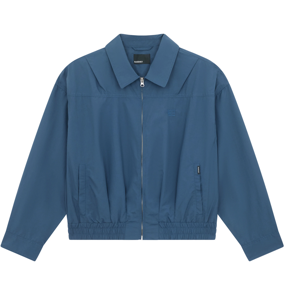 RASSVET SKATEBOARDS - NYLON TECH JACKET WOVEN NAVY – Rufus Macba