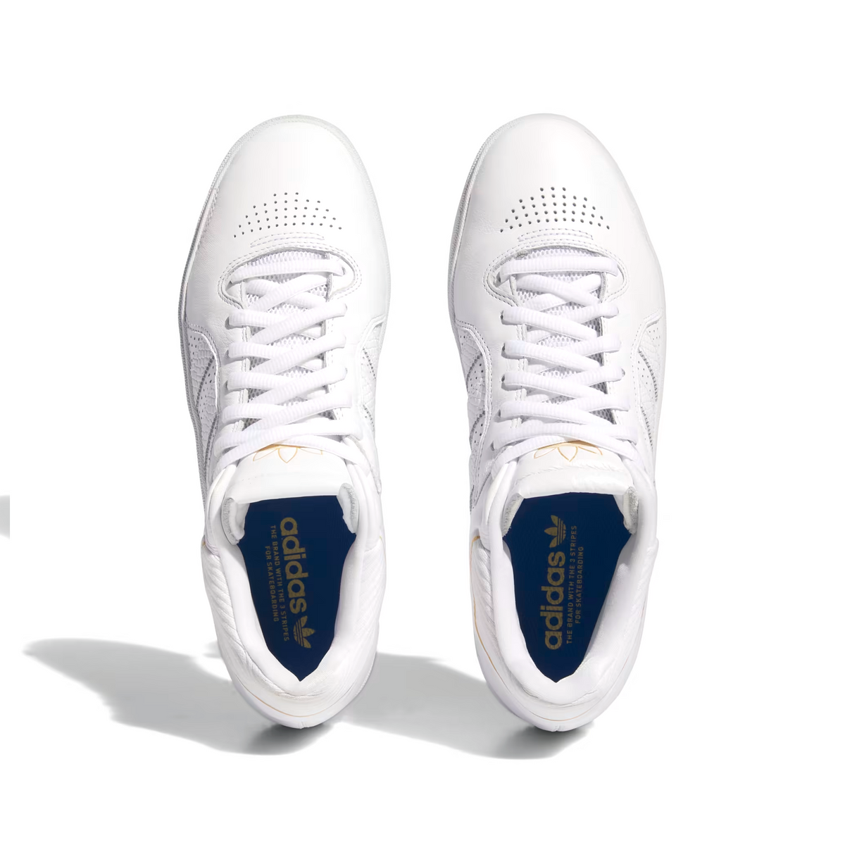 ADIDAS SKATEBOARDING - TYSHAWN CLOUD WHITE / GOLD METALLIC – Rufus