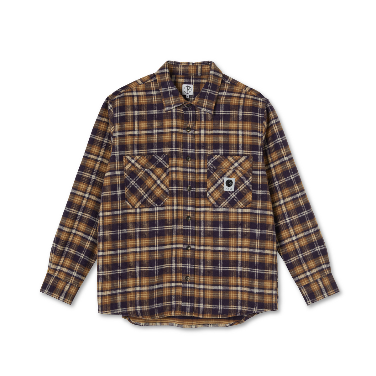 Polar King Flannel Lined Shirt Jac, 554.27, Bark
