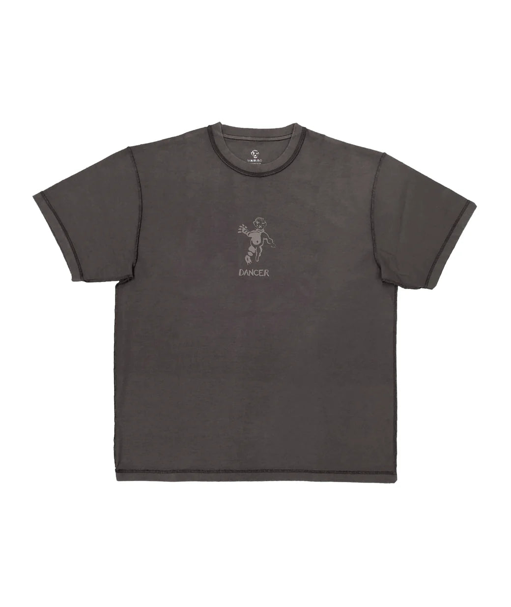 DANCER - OG LOGO TEE INSIDE OUT BROWN