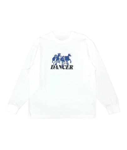 DANCER - STEP ASIDE LS TEE WHITE