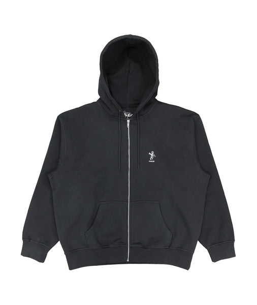 DANCER - OG LOGO ZIP HOOD BLACK