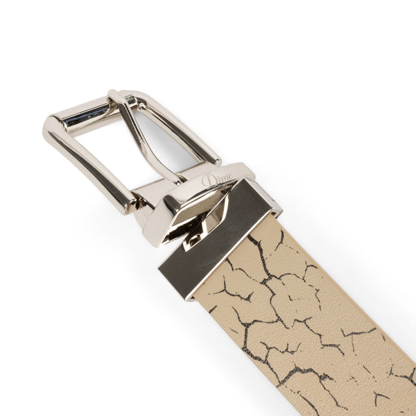 DIME - REVERSIBLE LEATHER BELT BEIGE/BROWN