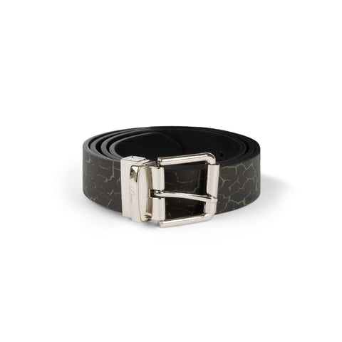 DIME - REVERSIBLE LEATHER BELT BLACK/BLACK