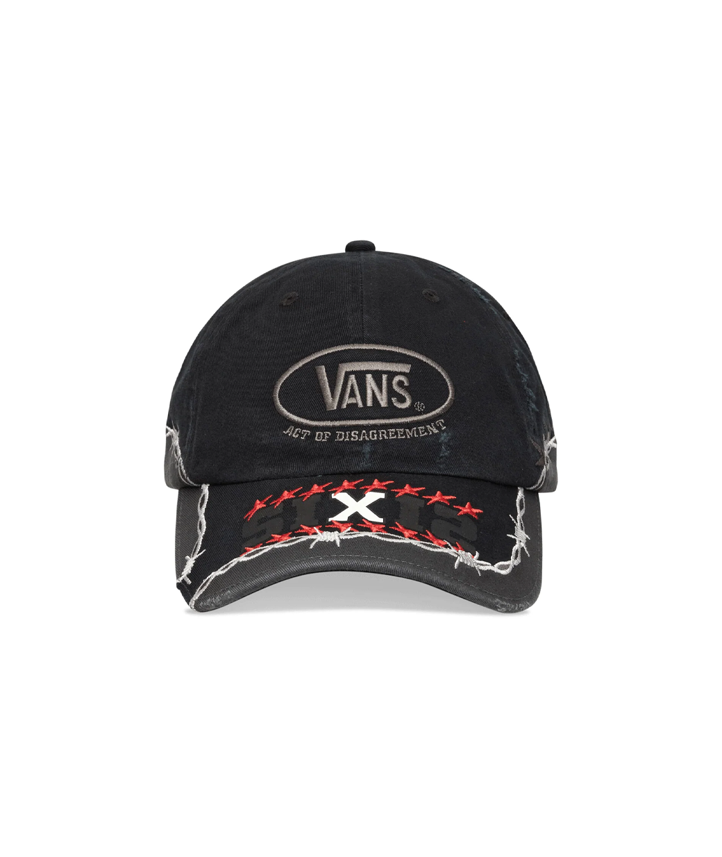 VANS PRO - ACT OF DISAGREEMENT BARBER WIRE CAP WASHED BLACK