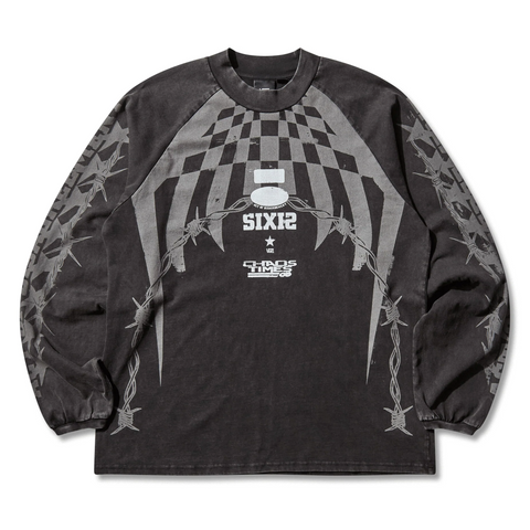 VANS PRO - ACT OF DISAGREEMENT HAZARD LS T-SHIRT BLACK