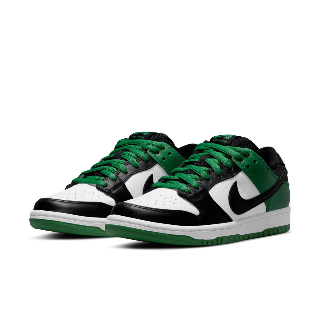 NIKE SB - DUNK LOW PRO COURT CLASSIC GREEN /BLACK-WHITE CELTIC – Rufus  Macba