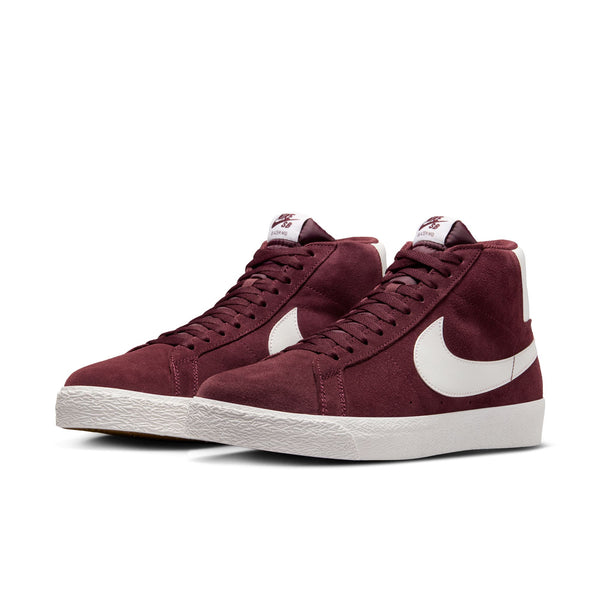 NIKE SB - BLAZER MID BURGUNDY CRUSH/SUMMIT WHITE