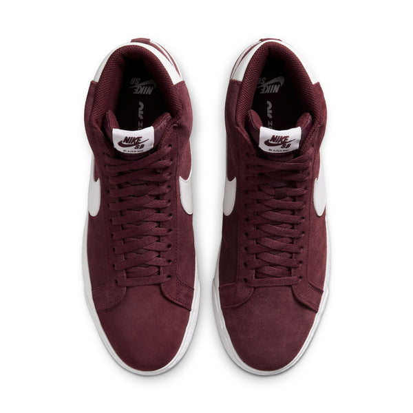 NIKE SB - BLAZER MID BURGUNDY CRUSH/SUMMIT WHITE