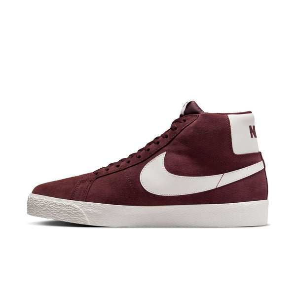 NIKE SB - BLAZER MID BURGUNDY CRUSH/SUMMIT WHITE