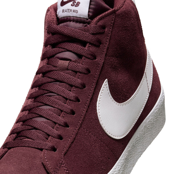 NIKE SB - BLAZER MID BURGUNDY CRUSH/SUMMIT WHITE