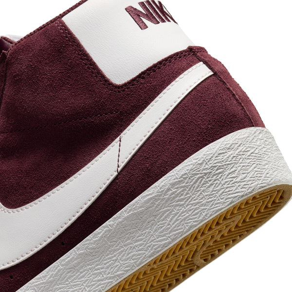 NIKE SB - BLAZER MID BURGUNDY CRUSH/SUMMIT WHITE