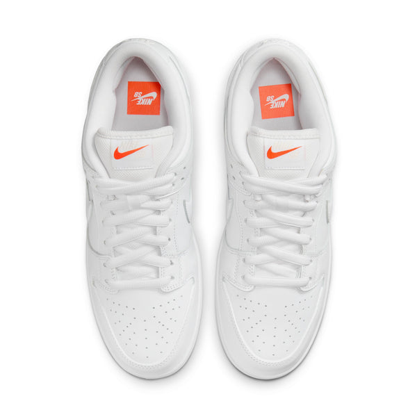 NIKE SB - DUNK LOW PRO ORANGE LABEL WHITE / WHITE / WHITE