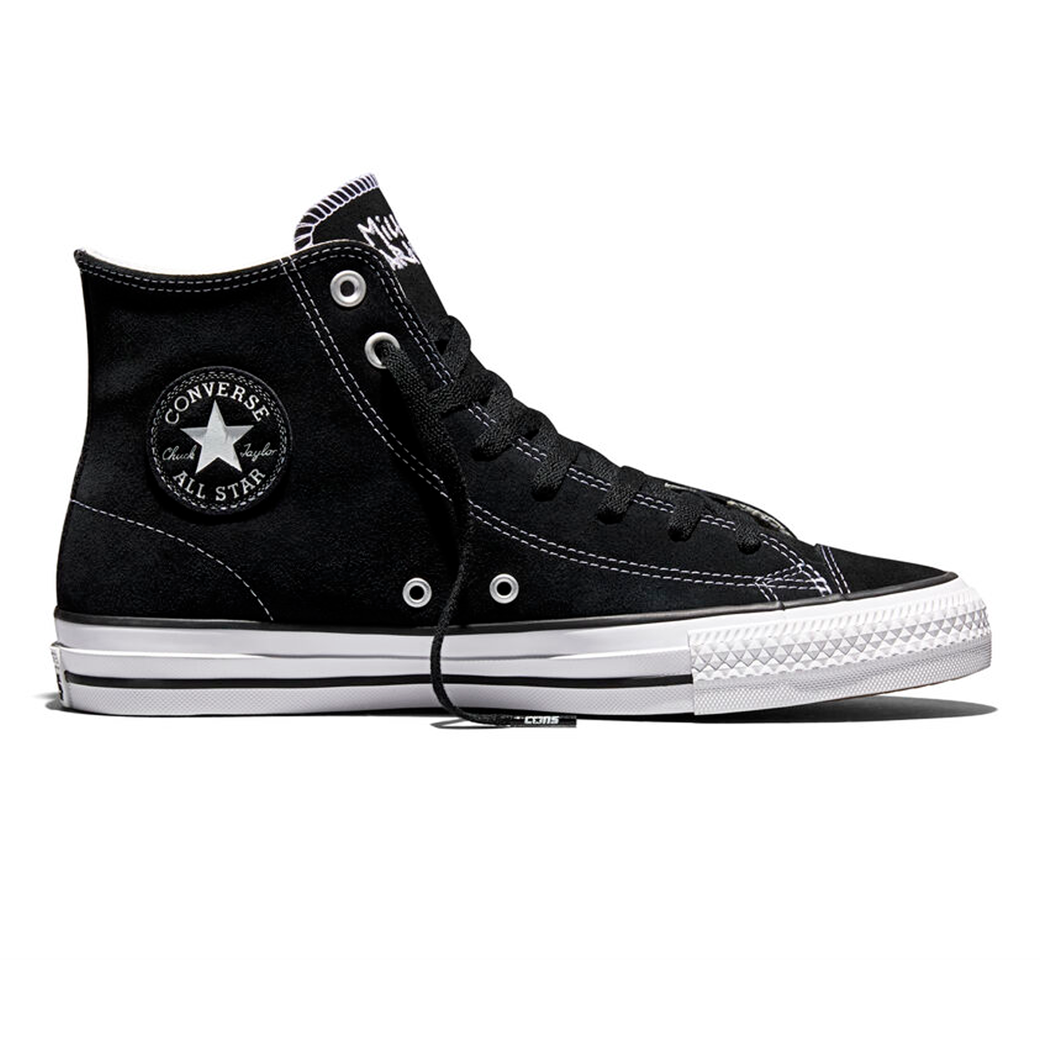 CONVERSE CONS - CTAS PRO HI BLACK / WHITE MILTON MARTINEZ