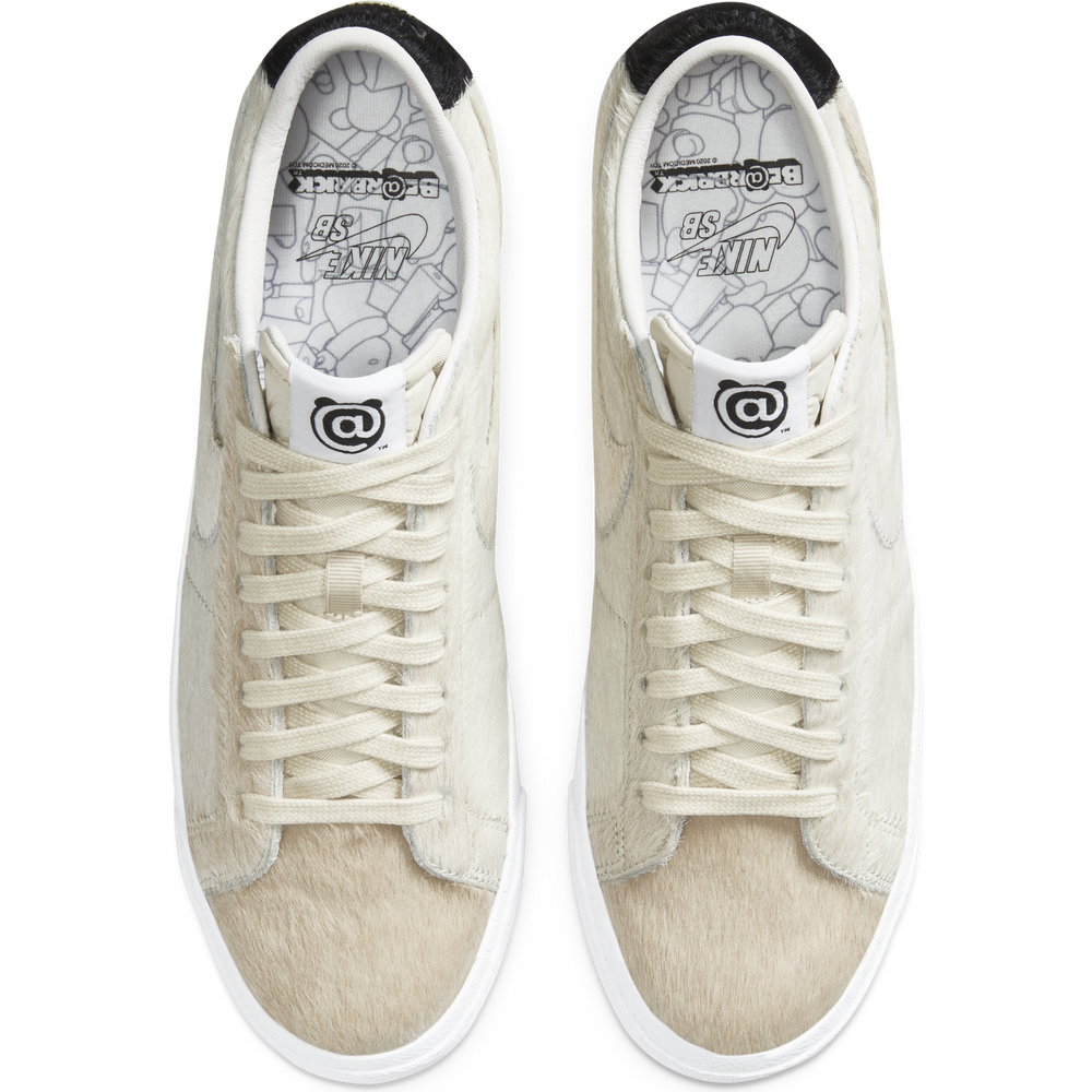 NIKE SB - ZOOM BLAZER LOW QS MEDICOM TOY LIGHT CREAM/BLACK – Rufus