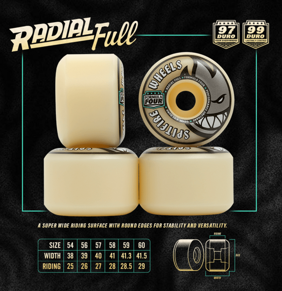 SPITFIRE - F4 / RADIAL FULL 99 DURO
