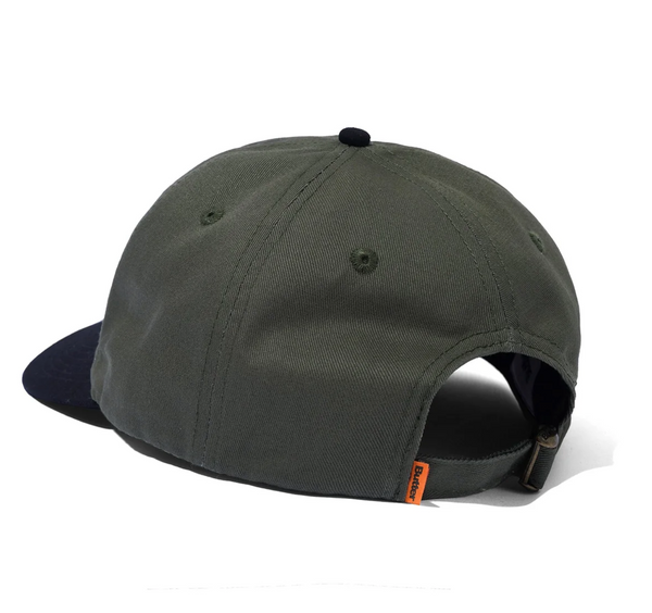 BUTTER GOODS - INSECT 6 PANEL CAP ARMY BLACK