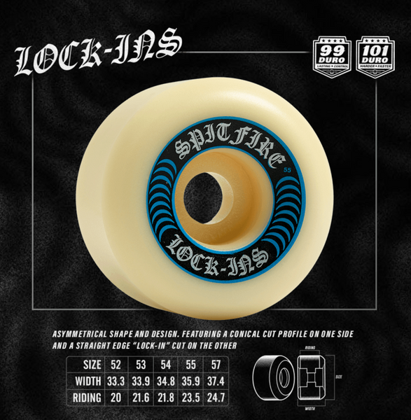 SPITFIRE - F4 / LOCK-INS 101 DURO
