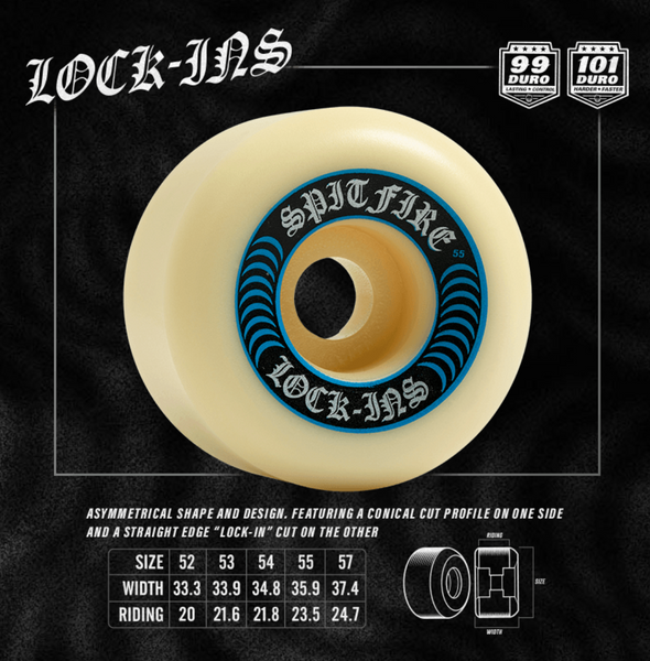 SPITFIRE - F4 / LOCK-INS 99 DURO