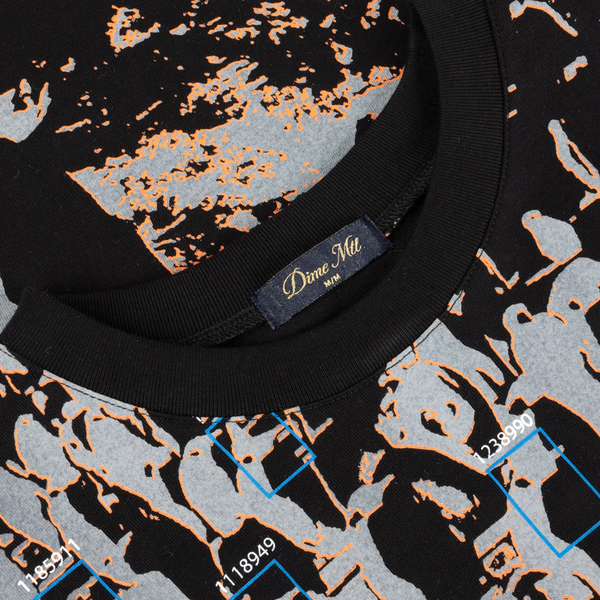 DIME - CCTV T-SHIRT BLACK
