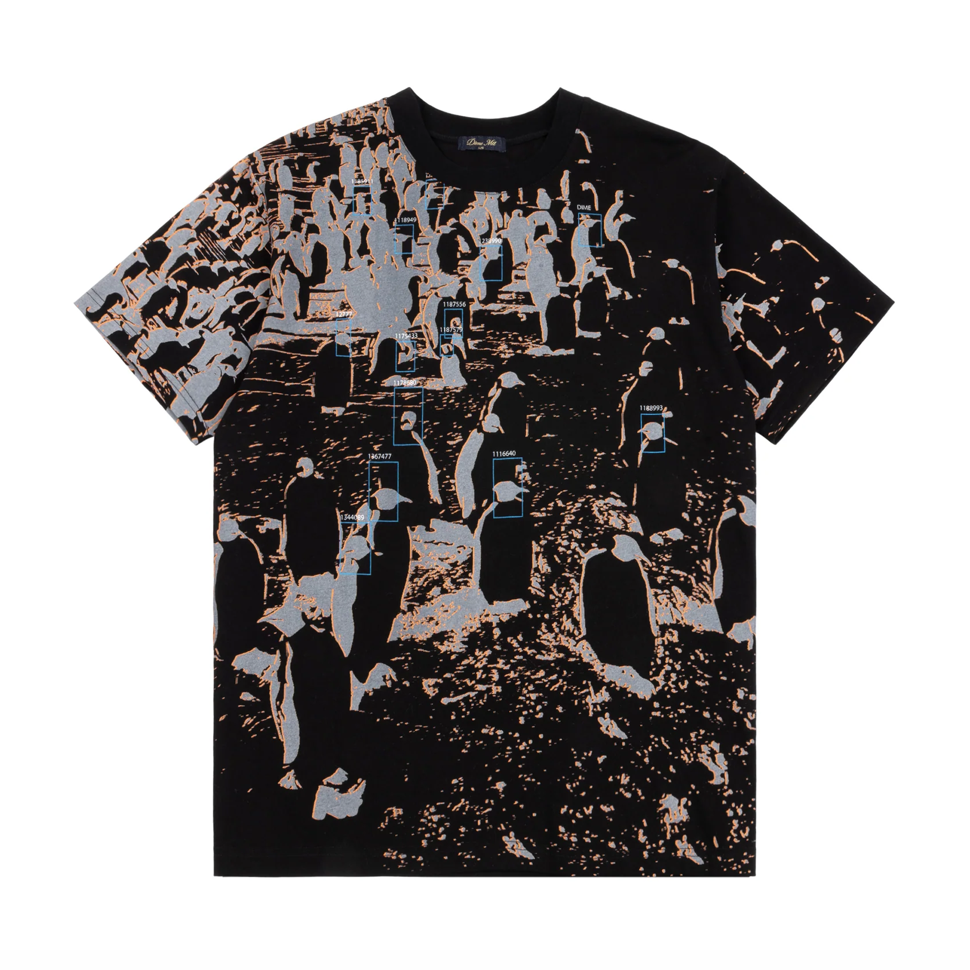 DIME - CCTV T-SHIRT BLACK