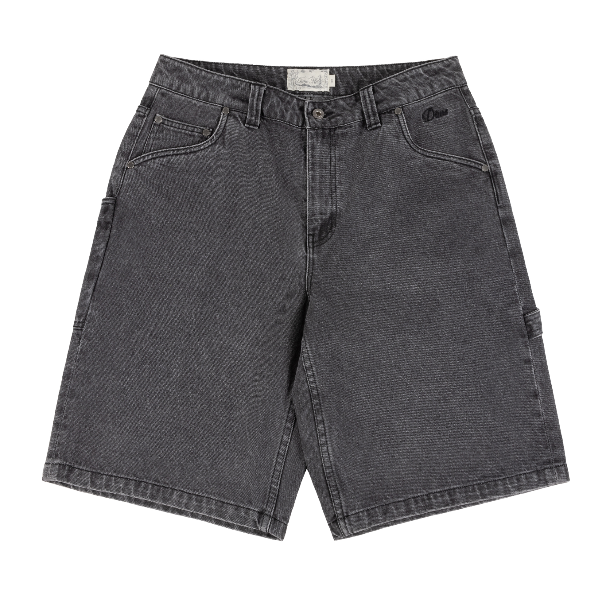 DIME - CLASSIC DENIM SHORTS FADED BLACK
