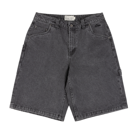 DIME - CLASSIC DENIM SHORTS FADED BLACK