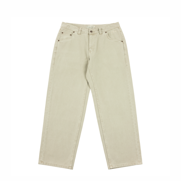DIME - CLASSIC RELAXED DENIM PANTS KHAKI