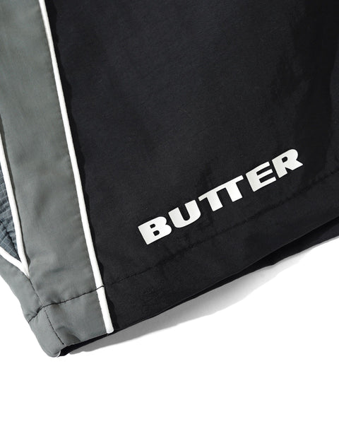 BUTTER GOODS / UMBRO - DIAMOND SHORTS BLACK