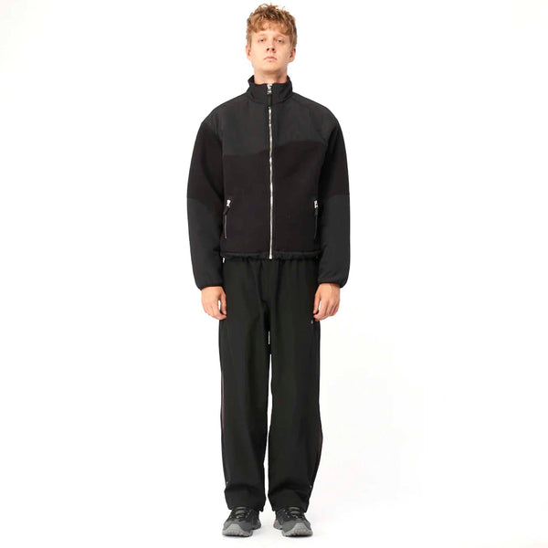 DIME - HEAVYWEIGHT FLEECE JACKET BLACK
