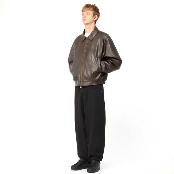 DIME - DEBOSSED WAVY JACKET BROWN