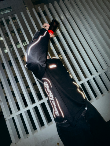 RUFUS SPORTECH TEE BLACK