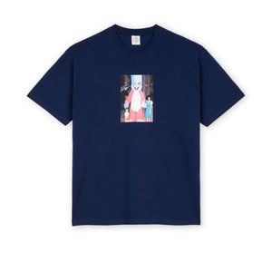 POLAR SKATE CO. - BUNNY TEE DARK BLUE