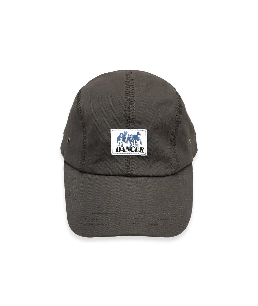 DANCER - FOUR PANEL CAP CHARCOAL
