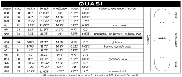 QUASI - CROSSFIELD 8.375"