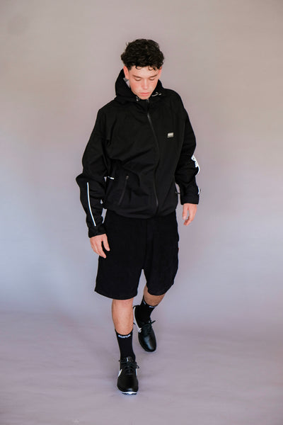 RUFUS SPORTECH TRACKSUIT JACKET BLACK