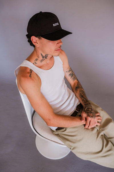 RUFUS - SCRIPT CAP BLACK NEW