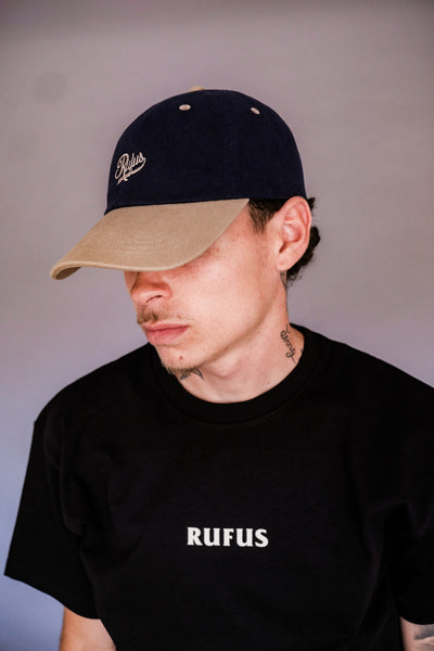 RUFUS - COLLAGE EMBROIDERED HAT BLUE