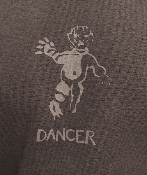 DANCER - OG LOGO TEE INSIDE OUT BROWN