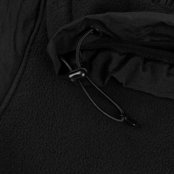 DIME - HEAVYWEIGHT FLEECE JACKET BLACK