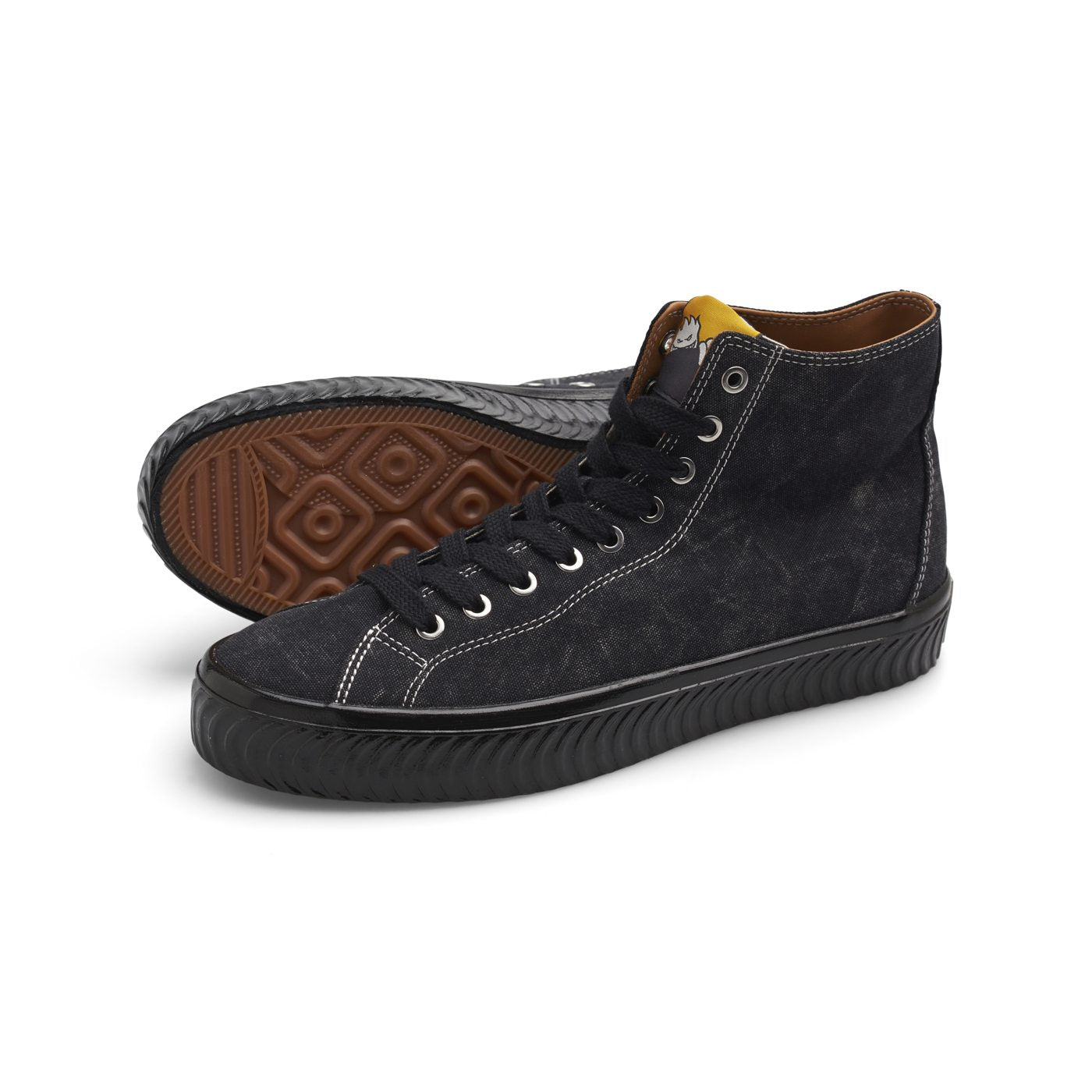 LAST RESORT AB X SPITFIRE - VM003 CANVAS HI WASHED BLACK – Rufus Macba