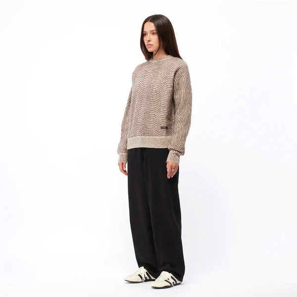 DIME - MOHAIR WAVE KNIT CAMEL