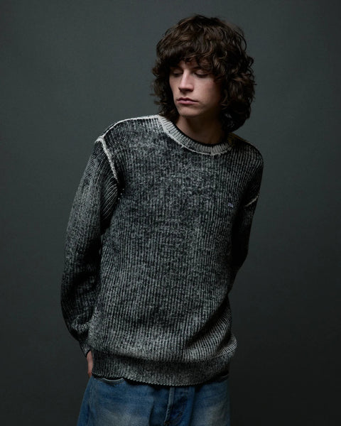 OBEY - SPRAY EFFECT SWEATER