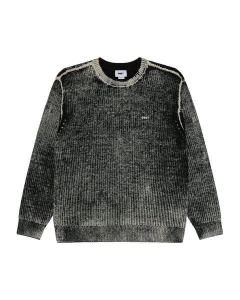 OBEY - SPRAY EFFECT SWEATER