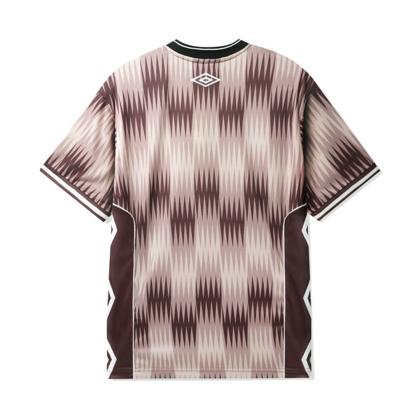 BUTTER GOODS / UMBRO - OPTICAL JERSEY BROWN/TAUPE