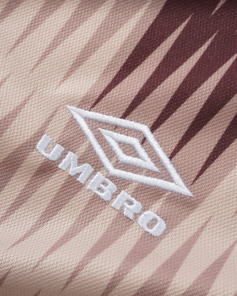 BUTTER GOODS / UMBRO - OPTICAL JERSEY BROWN/TAUPE