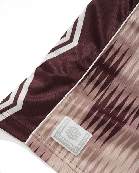 BUTTER GOODS / UMBRO - OPTICAL JERSEY BROWN/TAUPE