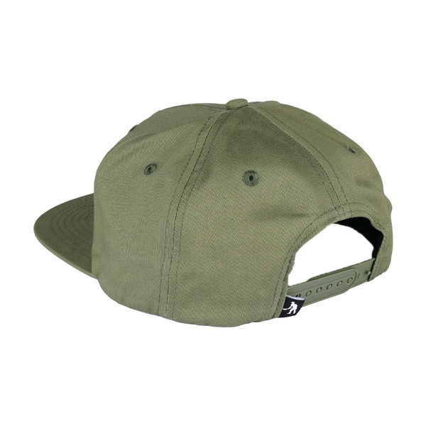 PASS~PORT - "BLOOM" WORKERS CAP MILITARY GREEN